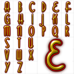abc alphabet background bittersweet font design