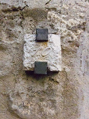 Hewn Stone Plaque Number 10