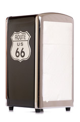 American route 66 napkin holder