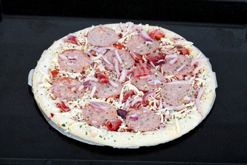 Tiefkühlpizza