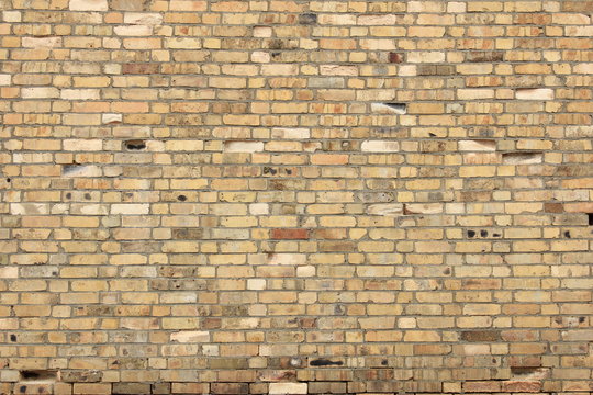 Ziegelsteinmauer