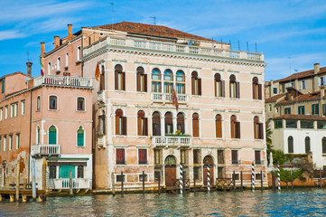Fototapeta na wymiar Grand Canal w Wenecji, Włochy