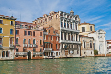 Fototapeta na wymiar Grand Canal w Wenecji, Włochy
