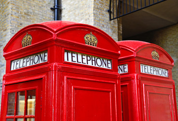 London Red Telephone Box