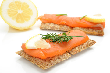 Smoked Salmon Snacks