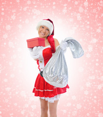 Christmas Smiling Woman