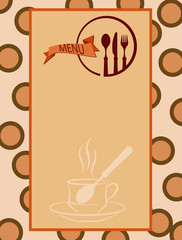 Menu Design Template