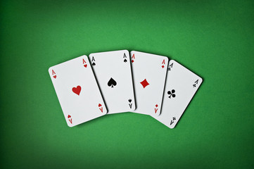 Poker cards