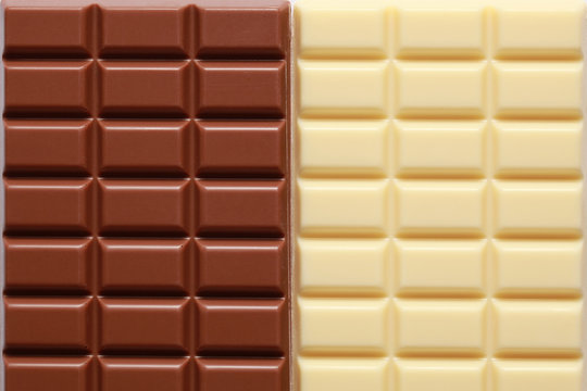 2 Sorten Schokolade
