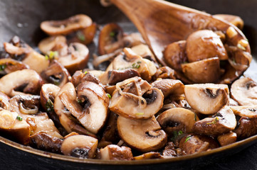 PIlze gebraten
