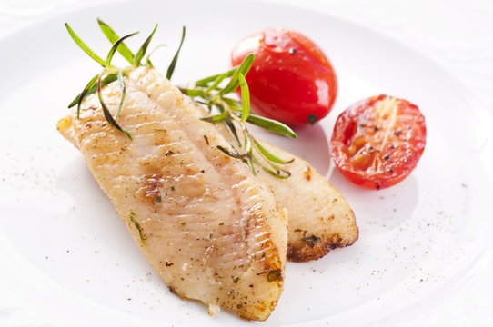 Fischfilet gebraten