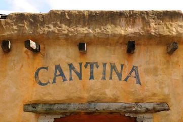 Papier Peint photo autocollant Mexique Cantina in the Old West