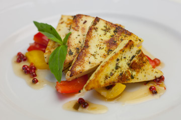 gebackener Ziegenkäse