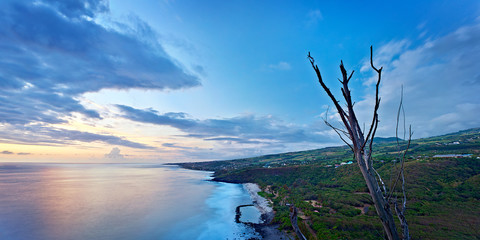 Crépuscule sur Grande Anse - Ile de La Réunion