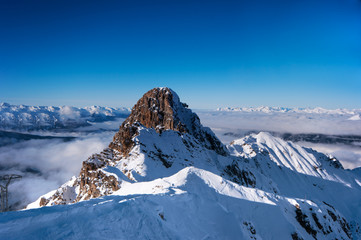 " Dent de Bourgin", Courchevel, France