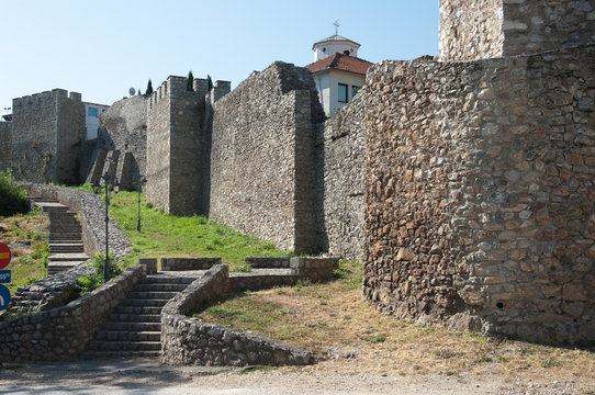 Samuil Fortification In Ohrid, Republic Of Macedonia
