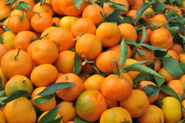 pile of tangerines