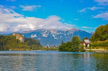 Fototapeta na wymiar Bled lake..
