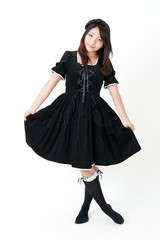 Fototapeta premium a portrait of fashionable asian woman