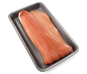 Raw Salmon Fillet
