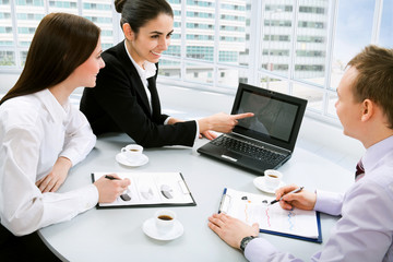 Obraz premium Business people