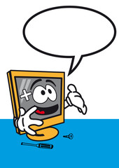 ordinateur personnage informatique communication