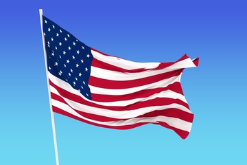 Obraz premium Flag of USA
