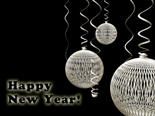 Happy New Year greetings background