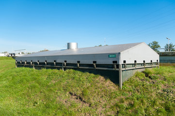 Obraz premium biofiltration installation