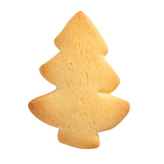 Homemade Biscuit. Tree shape.