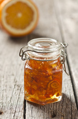 Orange peel jam