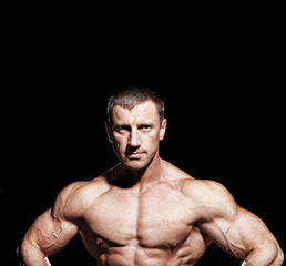 Image of bodybuilder posing