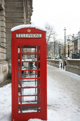 Obraz premium London Red Telephone Booth