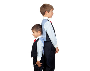 Two small business back