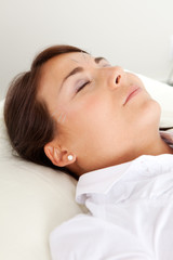 Obraz na płótnie Canvas Facial Beauty Acupuncture Treatment