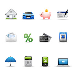 Finance Icon (Bank Concepts)