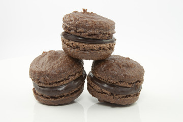 macarons chocolate