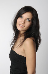 Fototapeta premium Portrait of a young and beautiful girl
