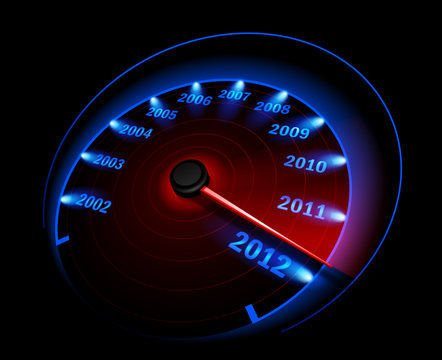 Speedometer. Vector illustration