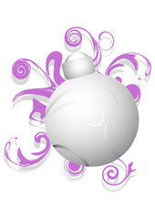 sfondo pallina bianca