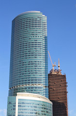 Naklejka premium Buildings of the area 