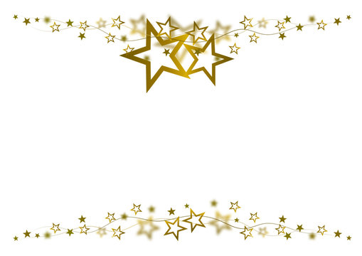 Sternrahmen Gold