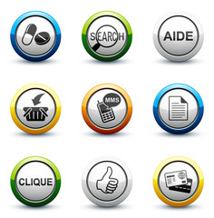 icône bouton internet