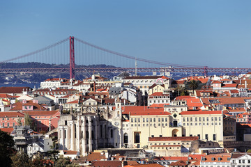 Fototapeta na wymiar Lisbon view