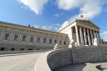 Obraz premium Österreichisches Parlament