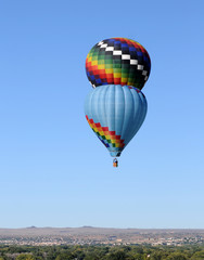 Hot air balloons