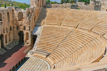 Odeon of Herodes Atticus in Acropolis, Greece - 37137218