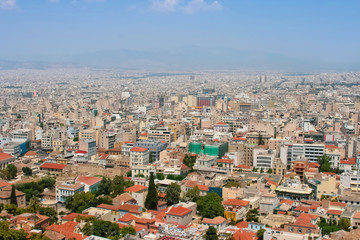 Fototapeta na wymiar Panorama of Athens, Grecja