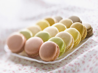 Plateau de macarons