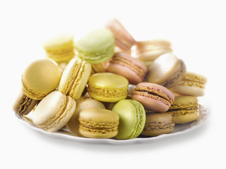 Assiette de macarons